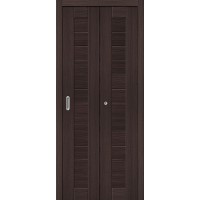   Межкомнатная складная дверь Порта-21 Wenge Veralinga