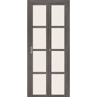  Межкомнатная складная дверь Твигги V4 Grey Veralinga