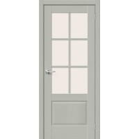 Межкомнатная дверь Эко-Шпон Прима-13.0.1 Grey Wood