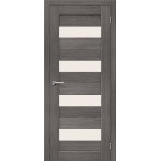 Межкомнатная дверь Эко-Шпон Порта-23 Grey Veralinga