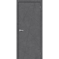 Межкомнатная дверь Эко-Шпон Граффити-5 Slate Art