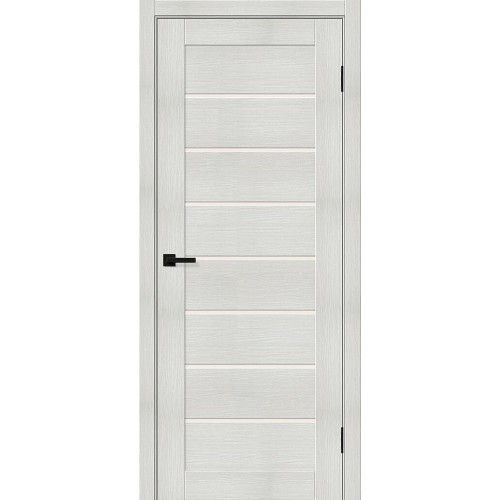 Браво-22 цвет Bianco Melinga, стекло Magic Fog, покрытие Эко-шпон, размер 200*80 см.