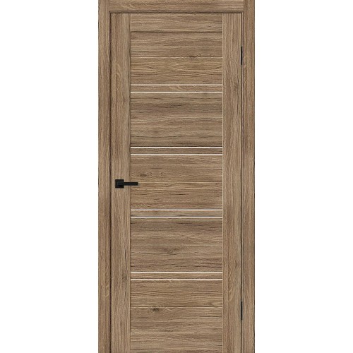 Браво-28 цвет Original Oak, стекло Magic Fog, покрытие Эко-шпон, размер 200*80 см.