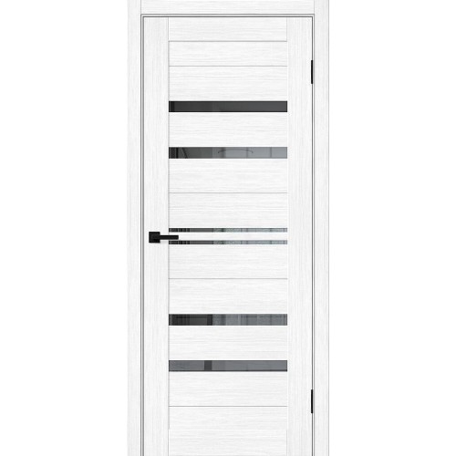 Браво-30 цвет Snow Melinga, стекло Mirox Grey, покрытие Эко-шпон, размер 200*80 см.