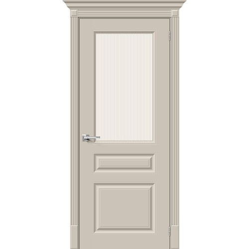 Скинни-15.1 цвет Creamy, стекло Magic Moru, покрытие Эмаль, размер 200*80 см.