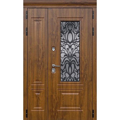 Амина нестандарт Золотой дуб/Винорит белый 205*120 левая