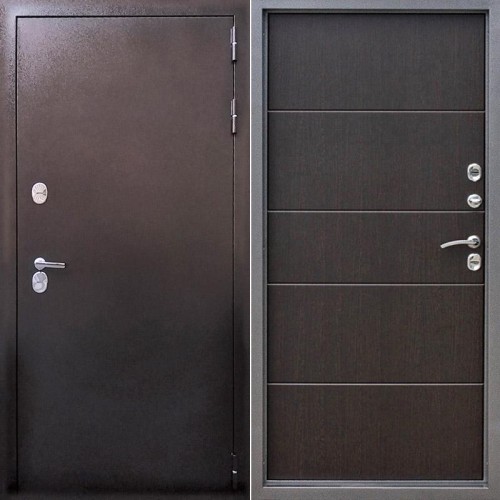 Металлическая Терма Медь/Венге 205*86 левая