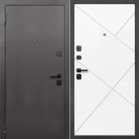 Гарда 7 см Серебро / Белый матовый 205*86 левая