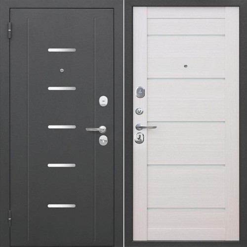 Гарда 7,5 см. Муар / Царга Лиственница беж 205*86 левая