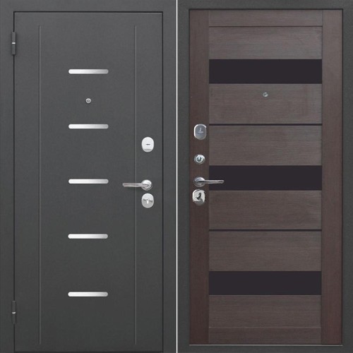 Гарда 7,5 см. Муар / Царга Темный кипарис 205*86 левая