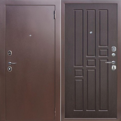 Металлическая Гарда mini Антик медь / Венге 180*96 правая