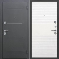 Металлическая Гарда 7,5 см. Муар / Белый ясень 205*86 правая