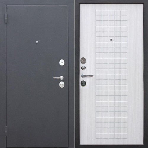 Гарда 8 мм. Муар / Белый ясень 205*86 левая