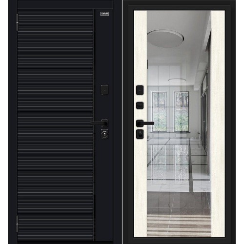 Лайнер-3 Total Black/Nordic Oak 205*86 левая