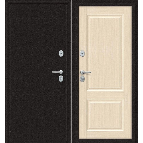 Металлическая Optim X-2 6 см Антик Медный/Бежевый клен 205*86 левая