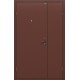 Металлическая входная дверь Дуо Гранд Антик Медь/Антик Медь 205*125 левая