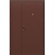 Металлическая входная дверь Дуо Гранд Антик Медь/Антик Медь 205*125 левая