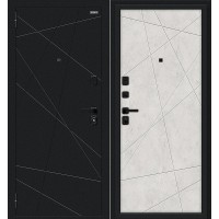 Граффити-5/SBlack Букле черное/Look Art 205*86 левая