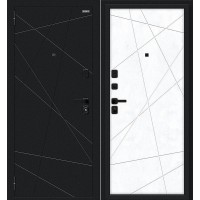 Граффити-5/SBlack Букле черное/Snow Art 205*86 левая