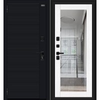 Джет-3 (RBE) Total Black/Snow Melinga 205*86 левая