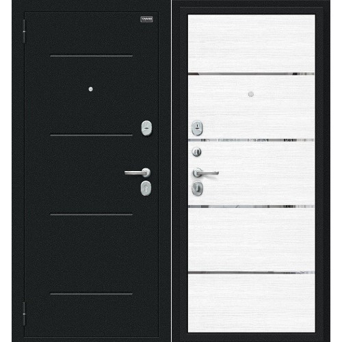 Лайн Букле черное/Snow Melinga 205*86 левая