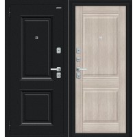 Некст МФ/BChrome Букле черное/Cappuccino Melinga 205*96 левая